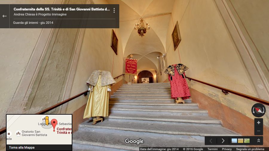 virtual tour chiesa museo confraternita san giovanni battista