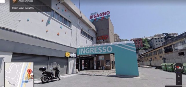 CENTRO COMMERCIALE BISAGNO tour virtuale Genova